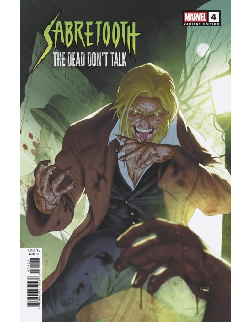Marvel Comics Sabretooth: The Dead Don't Talk #4 Taurin Clarke Variant