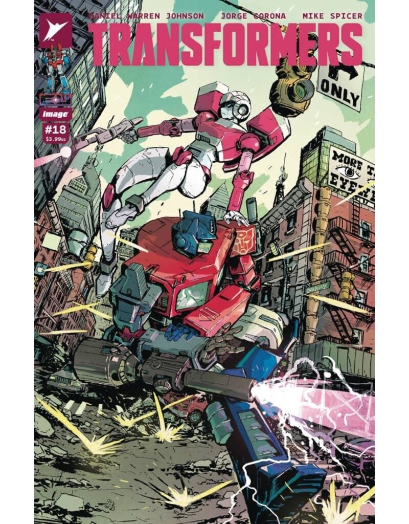 IMAGE COMICS Transformers #18 Cover E 1:50 Oliver Ono Variant