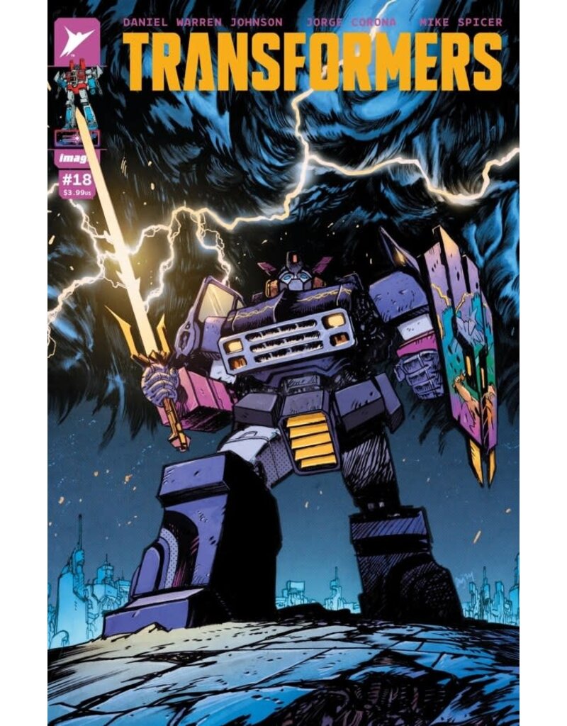 IMAGE COMICS Transformers #18 Cover F Daniel Warren Johnson Variant