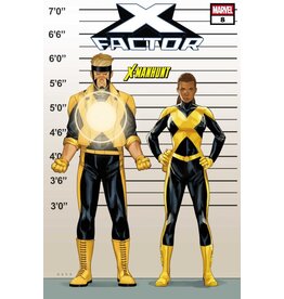 Marvel Comics X-Factor #8 Phil Noto X-Manhunt Connecting Variant