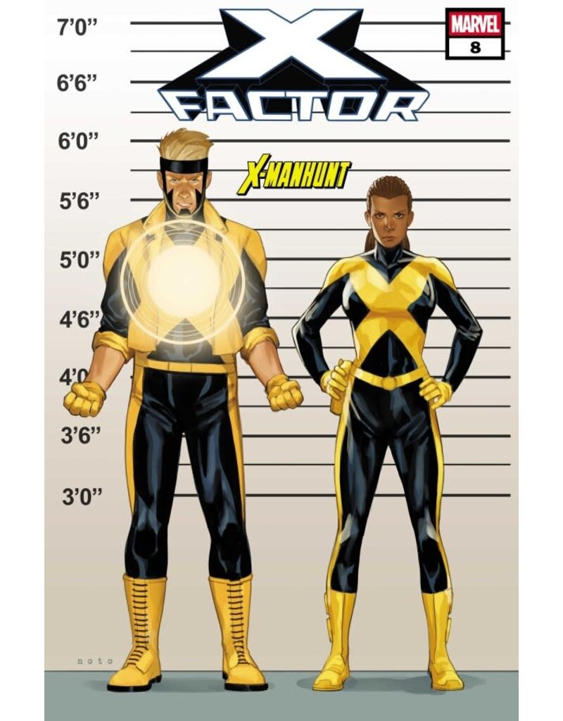 Marvel Comics X-Factor #8 Phil Noto X-Manhunt Connecting Variant