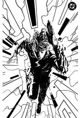 DC COMICS Absolute Flash #1 Cover K 1:100 Nick Robles Black & White Virgin Variant
