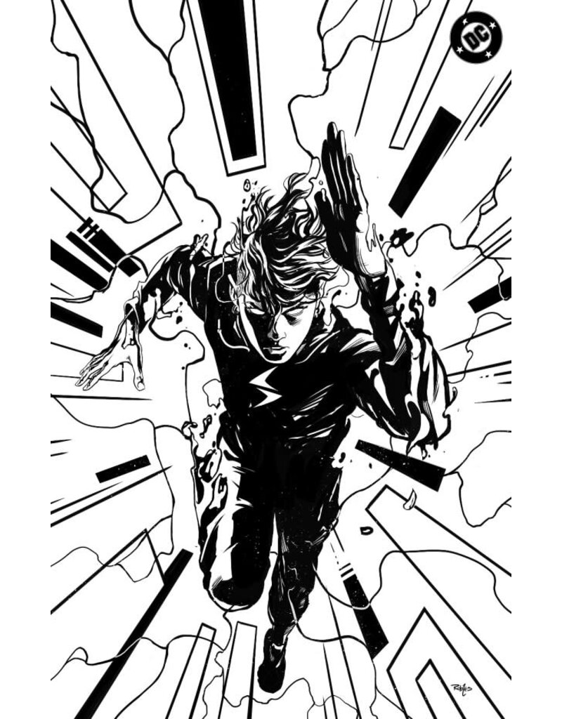 DC COMICS Absolute Flash #1 Cover K 1:100 Nick Robles Black & White Virgin Variant