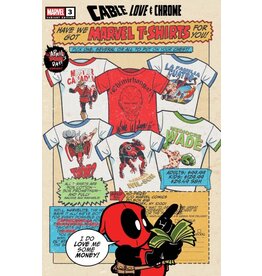 Marvel Comics Cable: Love and Chrome #3 Matthew Waite April Pool's Day Variant