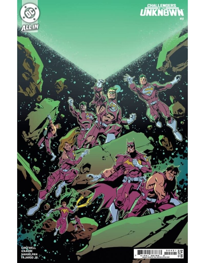 DC COMICS Challengers of the Unknown #4 Cover B Phil Hester Variant