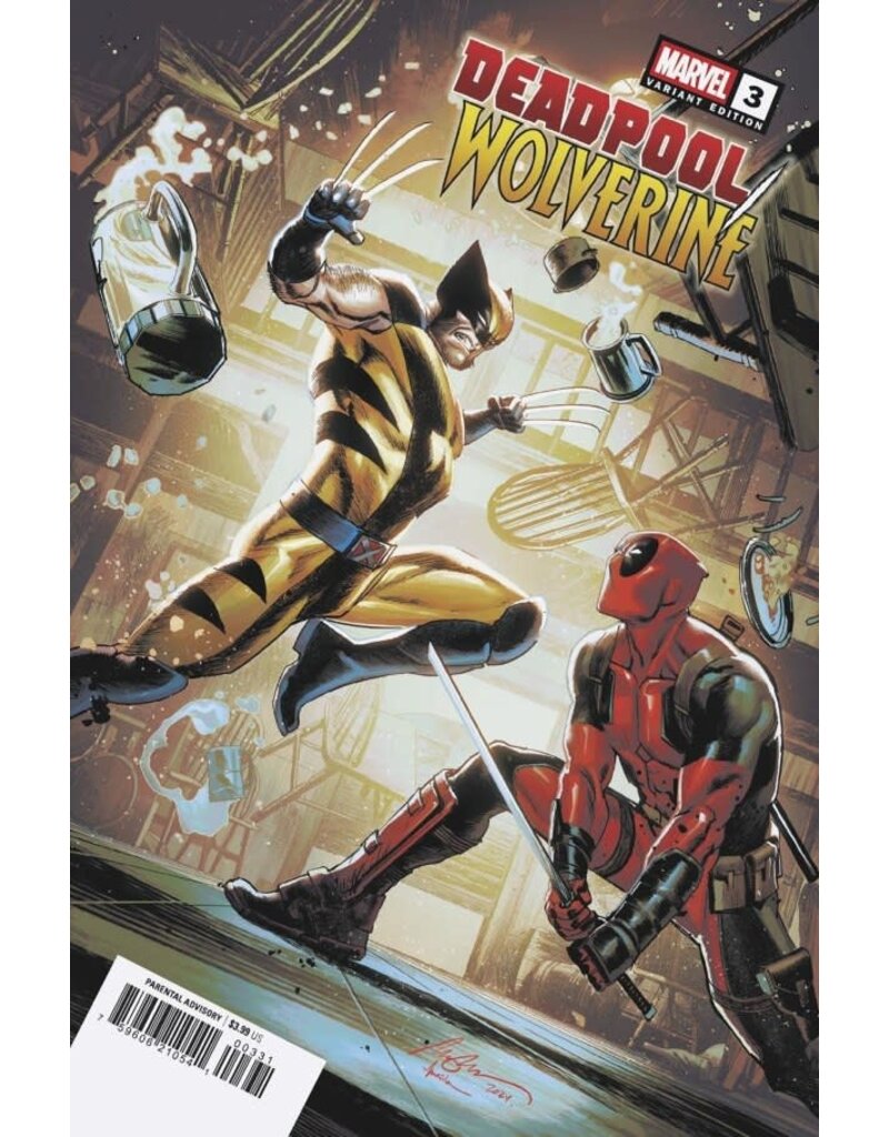 Marvel Comics Deadpool / Wolverine #3 1:25 Rafael Albuquerque Variant