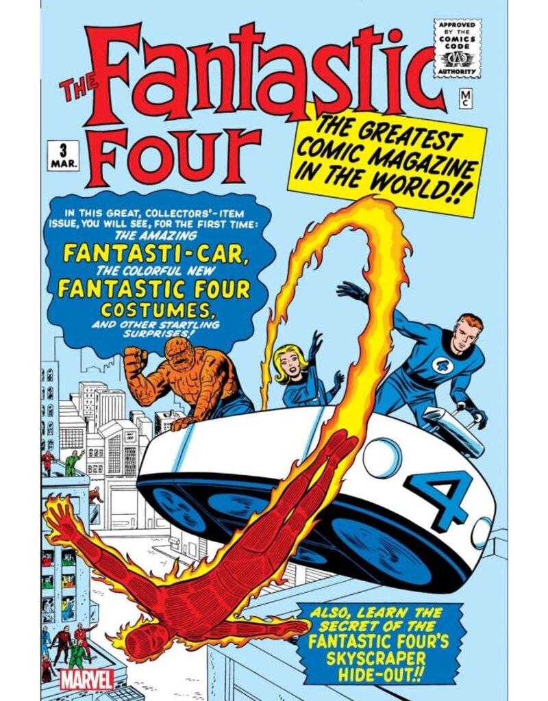 Marvel Comics Fantastic Four #3 Facsimile Edition 2025