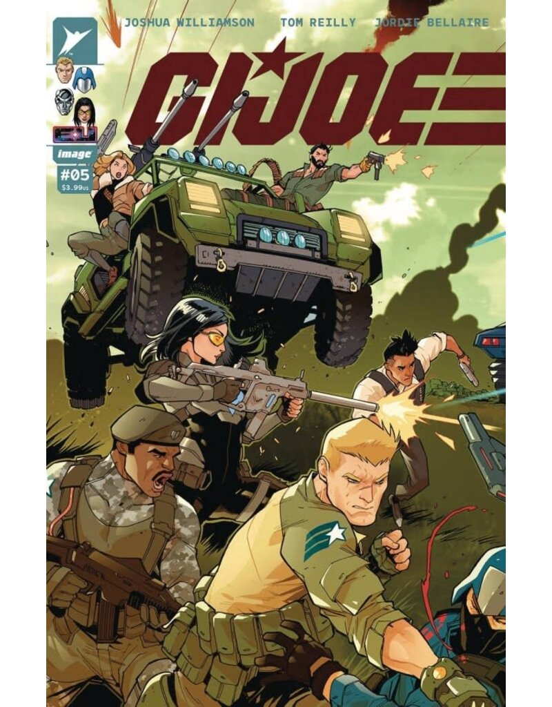 IMAGE COMICS G.I. Joe #5 Cover D 1:10 Karl Kerschl Connecting Variant