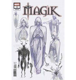 Marvel Comics Magik #3 1:10 Peach Momoko Design Variant