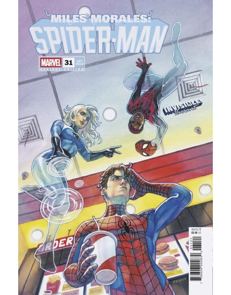 Marvel Comics Miles Morales: Spider-Man #31 Frany Invisible! Variant