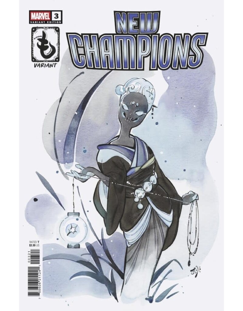 Marvel Comics New Champions #3 Peach Momoko Kimono Variant