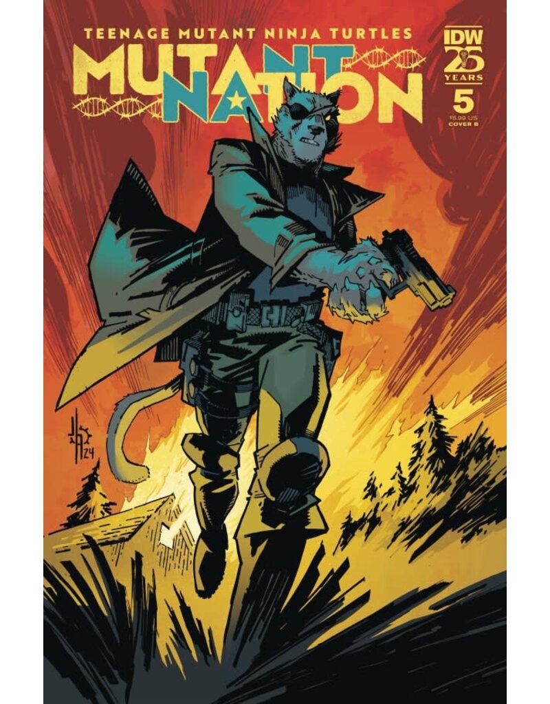 IDW Publishing Teenage Mutant Ninja Turtles: Mutant Nation #5 Cover B Jason Howard Variant