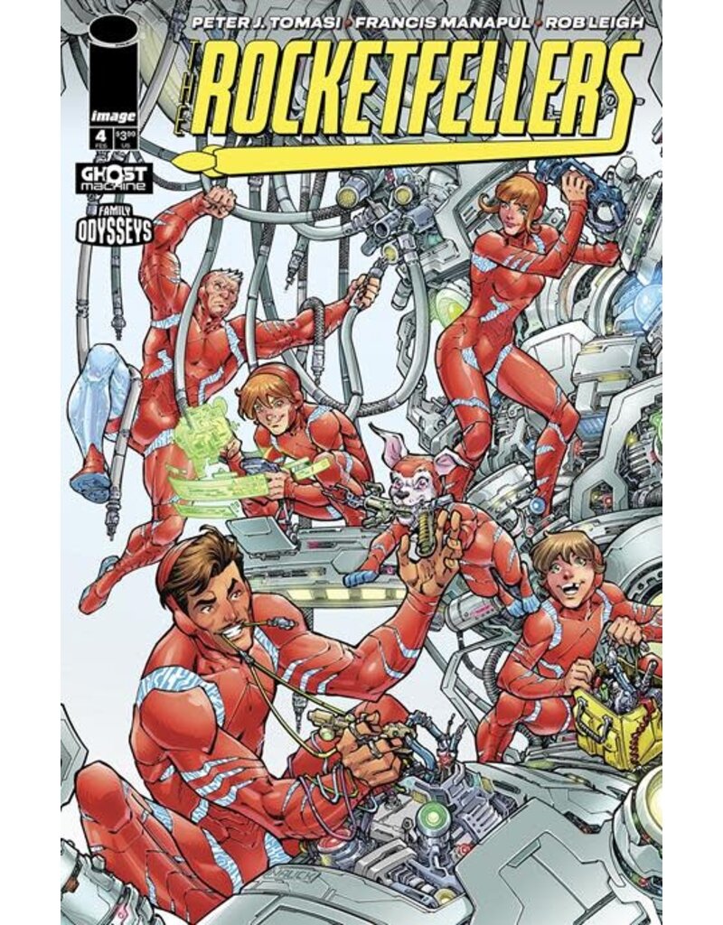 IMAGE COMICS The Rocketfellers #4 Cover C Todd Nauck Variant