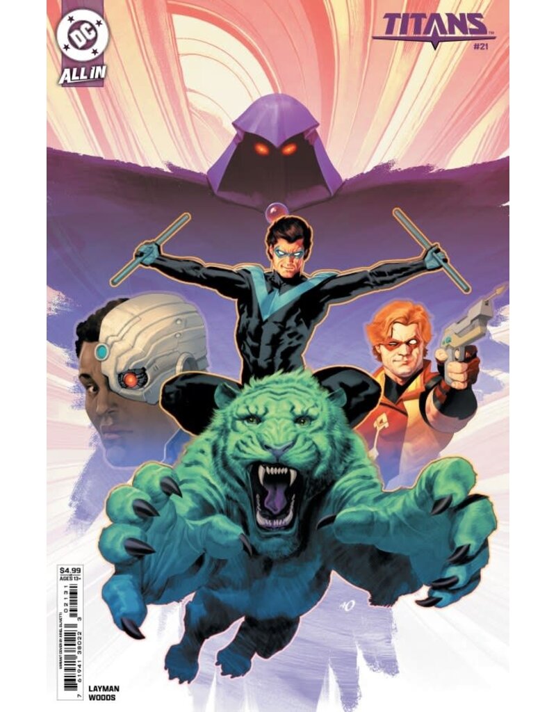 DC COMICS Titans #21 Cover B Ariel Olivetti Variant