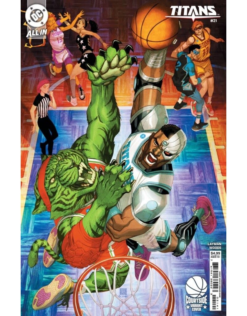 DC COMICS Titans #21 Cover D Bernard Chang Courtside Variant