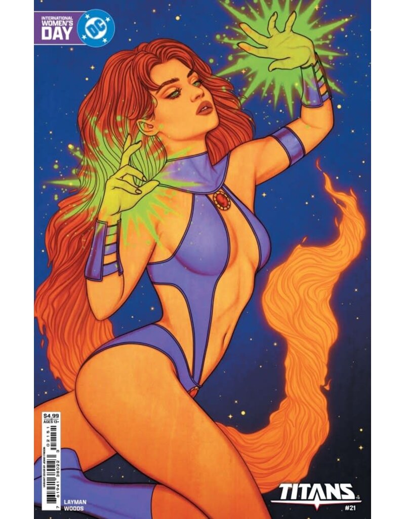DC COMICS Titans #21 Cover E Jenny Frison International Women's Day Variant