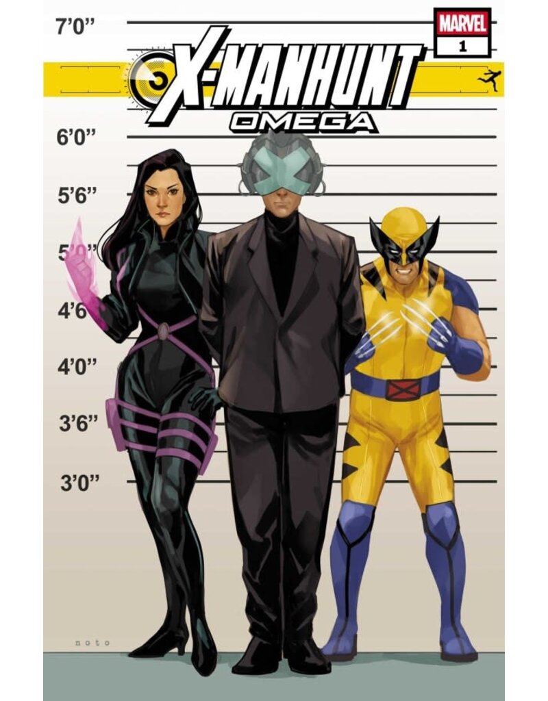 Marvel Comics X-Manhunt Omega #1 Phil Noto X-Manhunt Connecting Variant