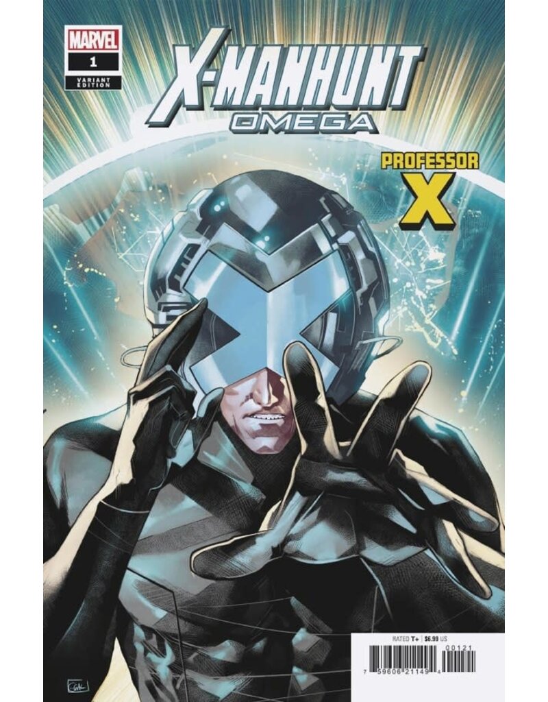 Marvel Comics X-Manhunt Omega #1 Edwin Galmon Professor X Variant