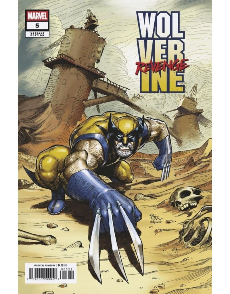 Marvel Comics Wolverine: Revenge #5 E.J. Su Variant