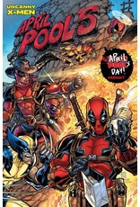 Marvel Comics Uncanny X-Men #12 Chad Hardin April Pool's Day Wraparound Variant