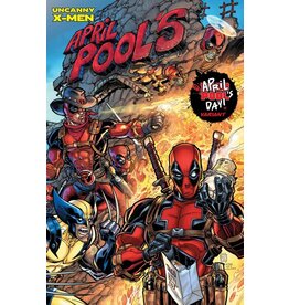 Marvel Comics Uncanny X-Men #12 Chad Hardin April Pool's Day Wraparound Variant