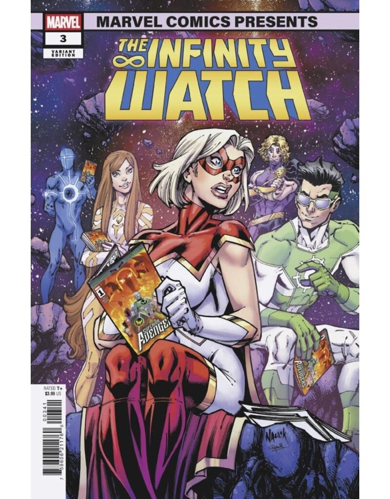 Marvel Comics The Infinity Watch #3 Todd Nauck Marvel Comics Presents Variant