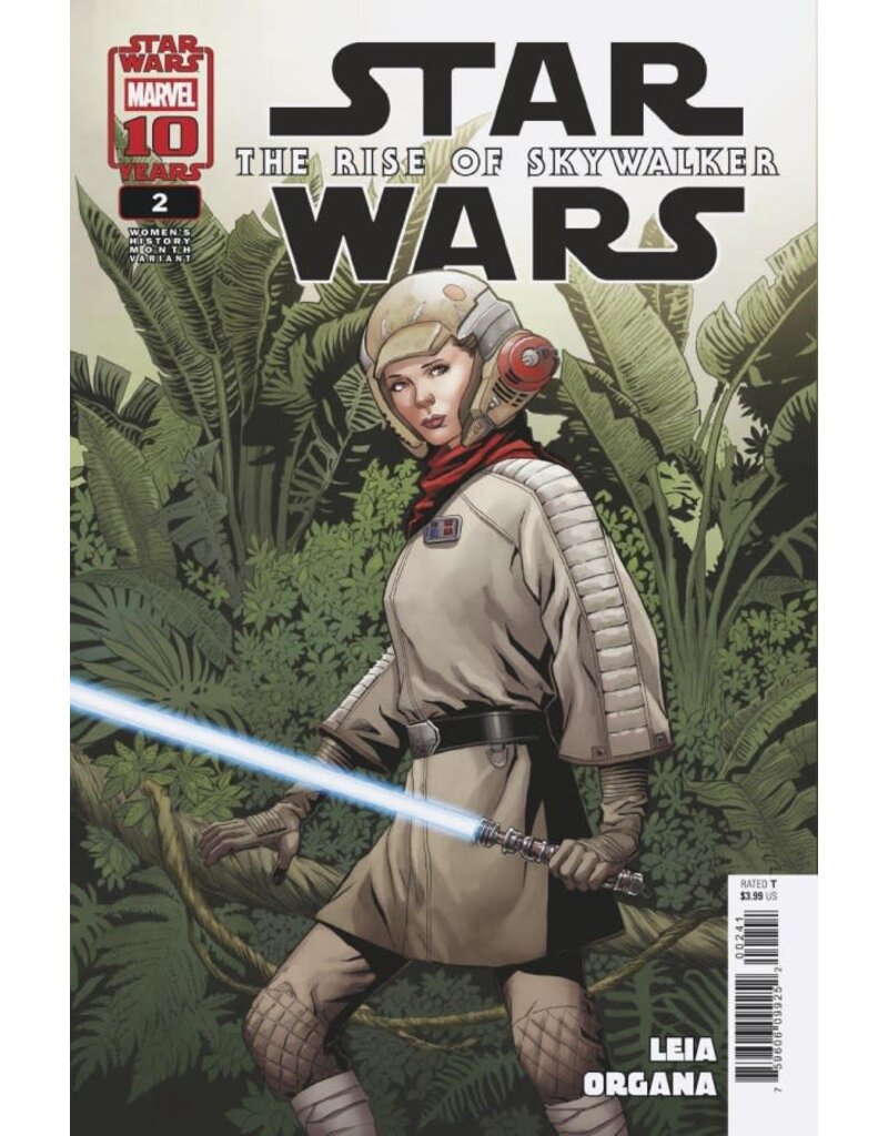 Marvel Comics Star Wars: The Rise of Skywalker Adaptation #2 Jan Duursema Women's History Month Variant