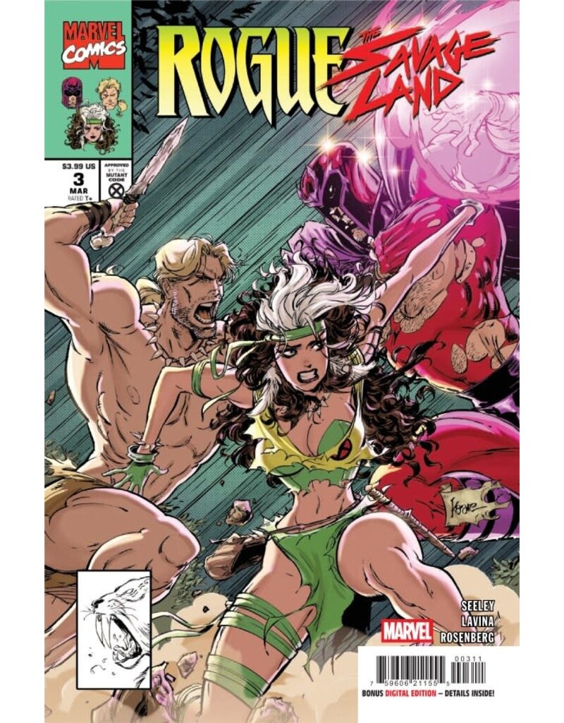 Marvel Comics Rogue: The Savage Land #3