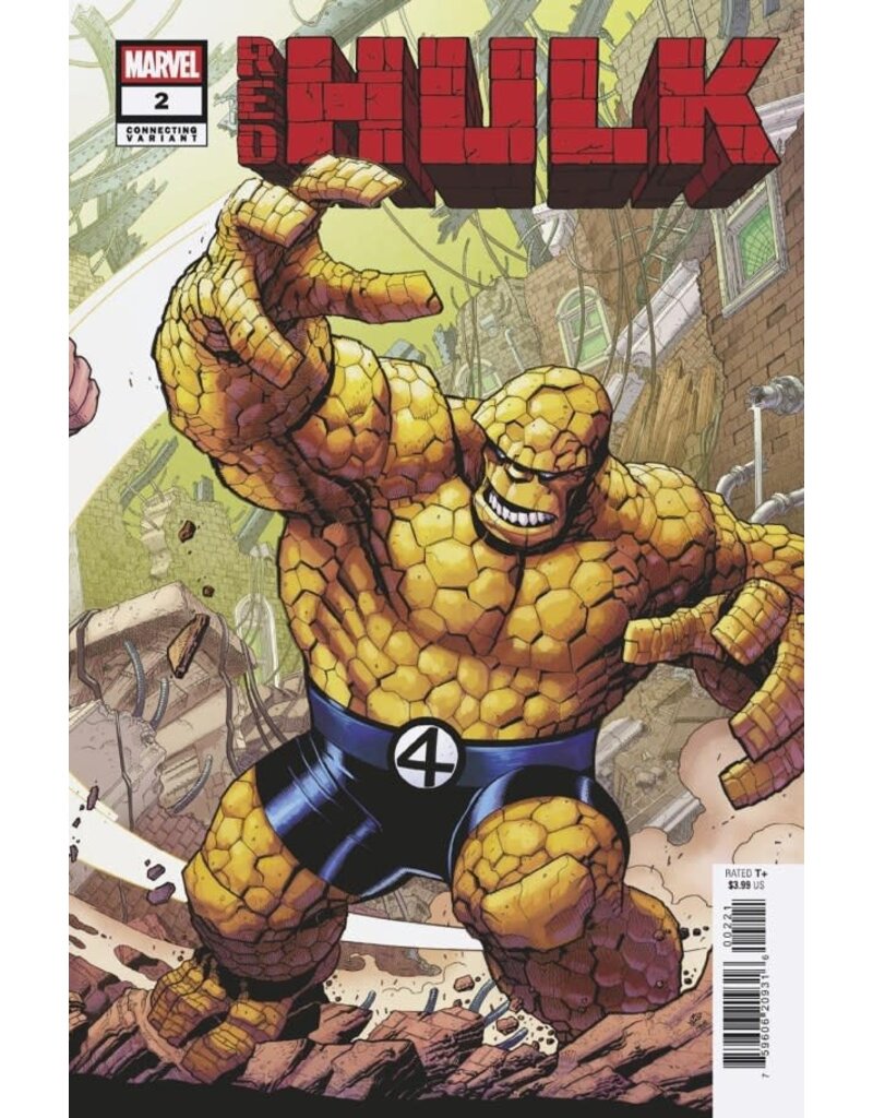 Marvel Comics Red Hulk #2 Nick Bradshaw Thing Connecting Variant