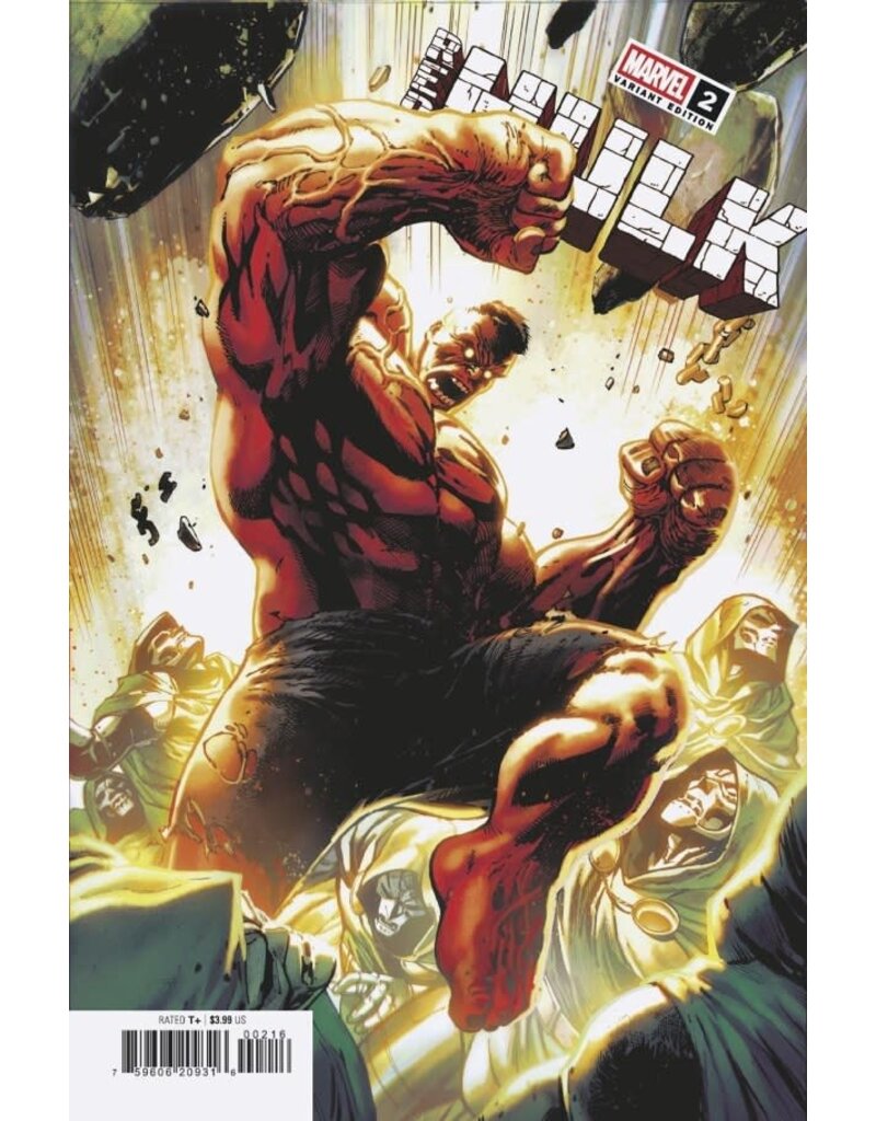 Marvel Comics Red Hulk #2 1:25 Tony S. Daniel Variant