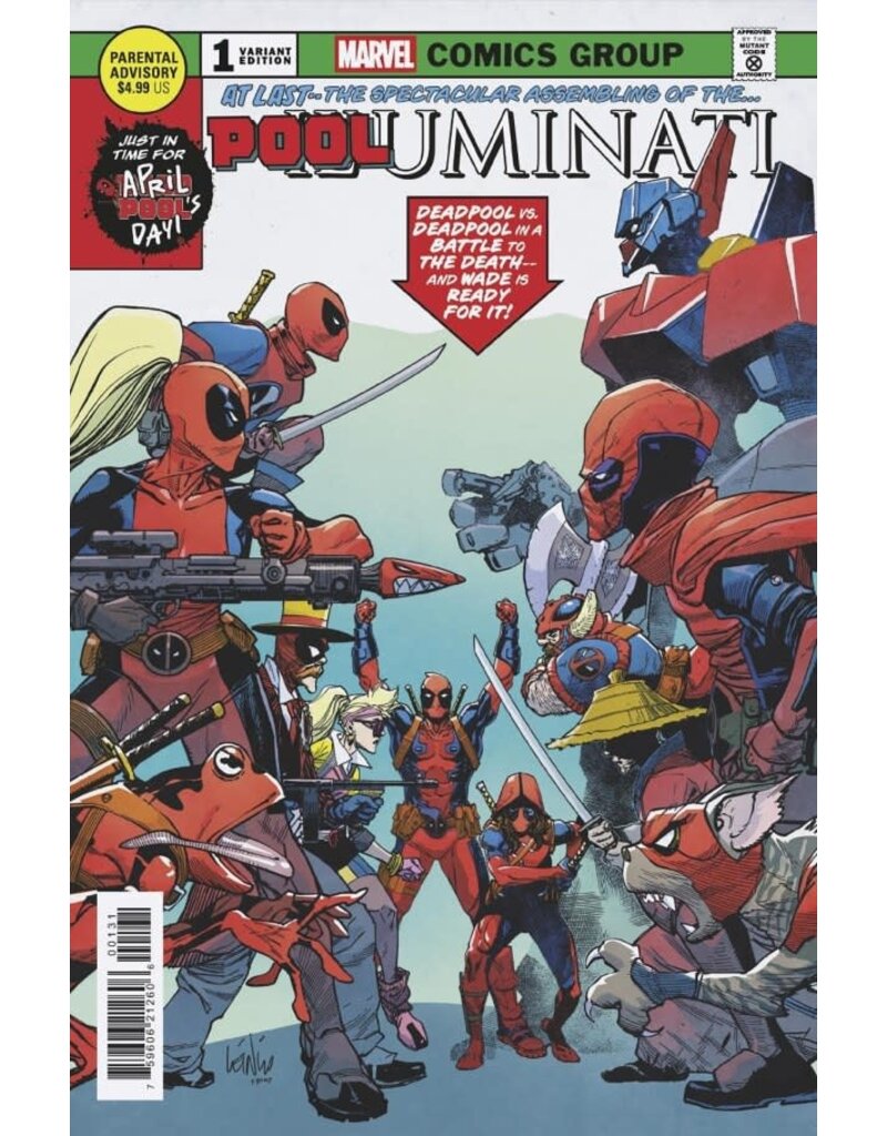 Marvel Comics Pooluminati #1 Leinil Francis Yu Variant