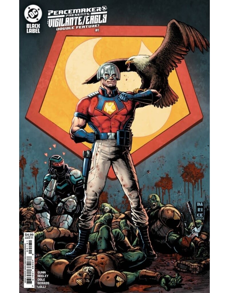 DC COMICS Peacemaker Presents: The Vigilante / Eagly Double Feature #1 Cover C Darick Robertson Variant