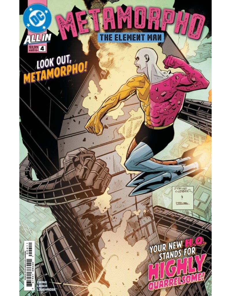 DC COMICS Metamorpho: The Element Man #4