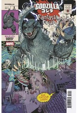 Marvel Comics Godzilla vs. Fantastic Four #1 Nick Bradshaw Monster Homage Variant