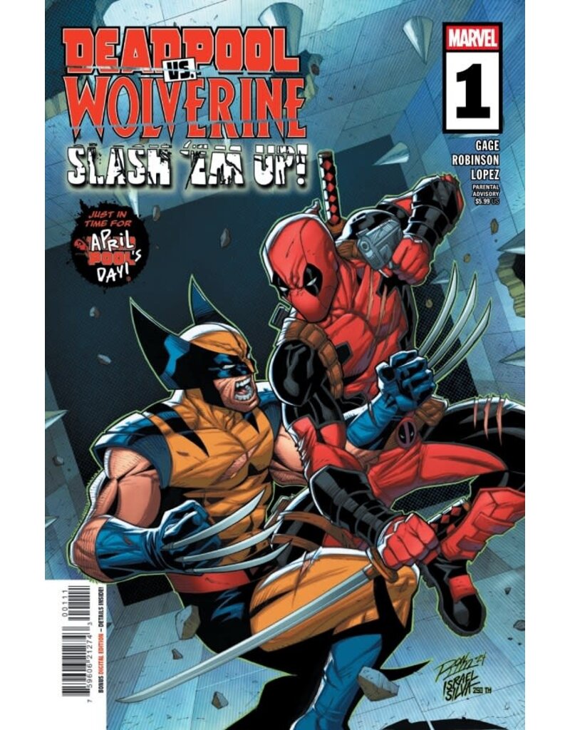 Marvel Comics Deadpool vs. Wolverine: Slash 'Em Up #1
