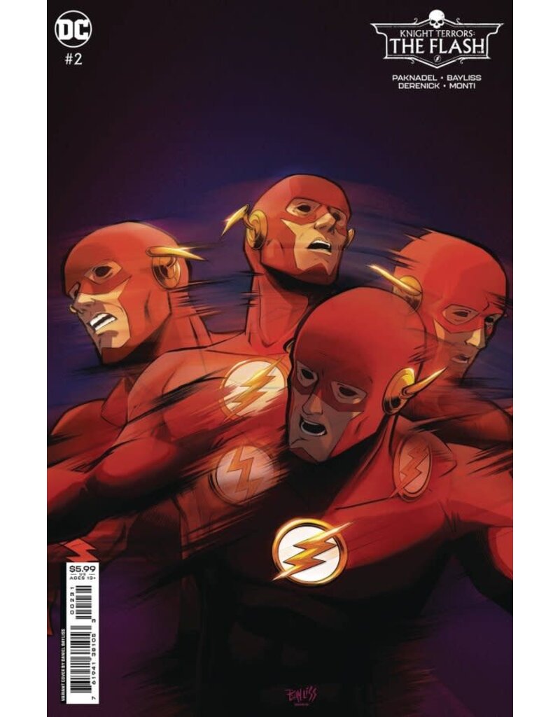 DC Knight Terrors: The Flash #2 Cover C Daniel Bayliss Variant