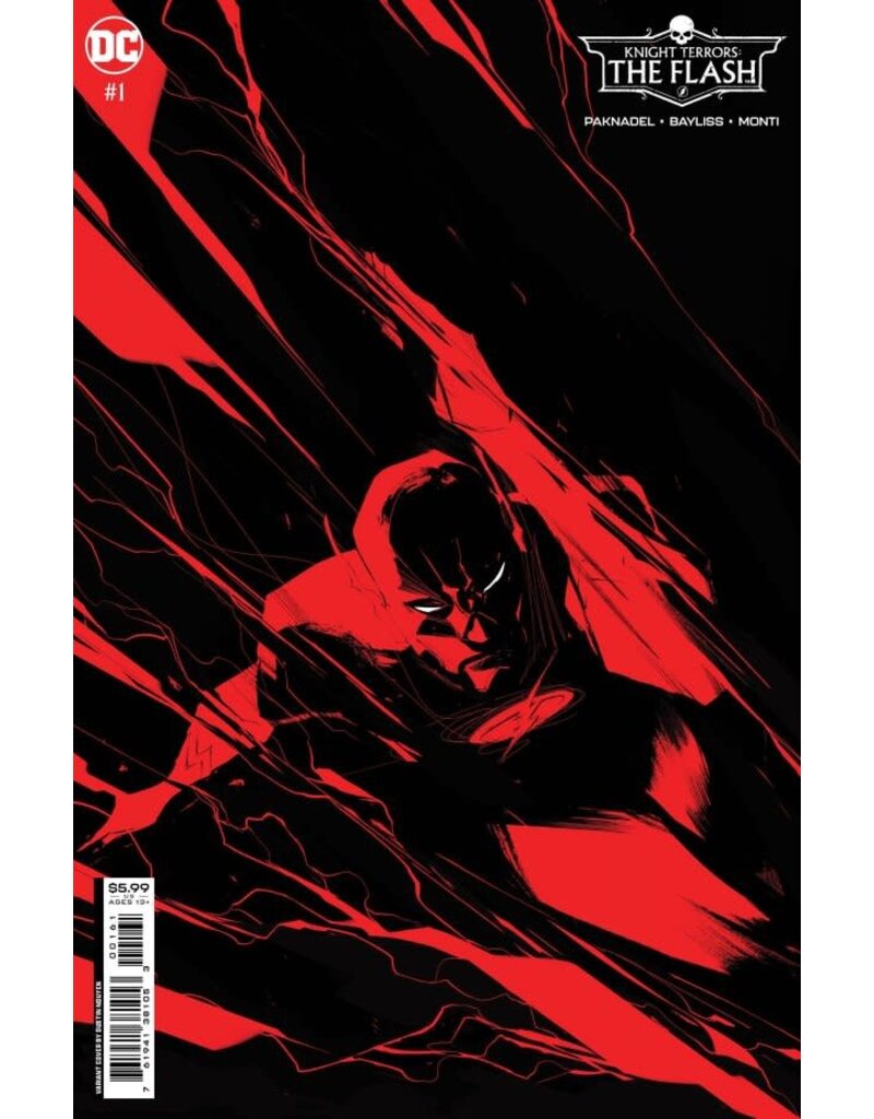 DC Knight Terrors: The Flash #1 Cover D Dustin Nguyen Midnight Variant