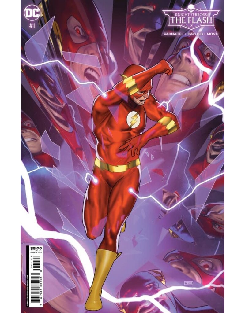 DC Knight Terrors: The Flash #1 Cover B Taurin Clarke Variant
