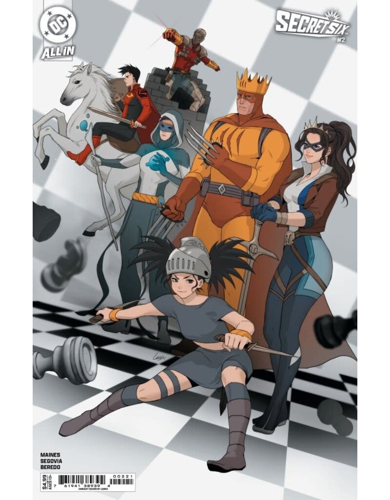 DC COMICS Secret Six #2 Cover C Lesley 'Leirix' Li Variant