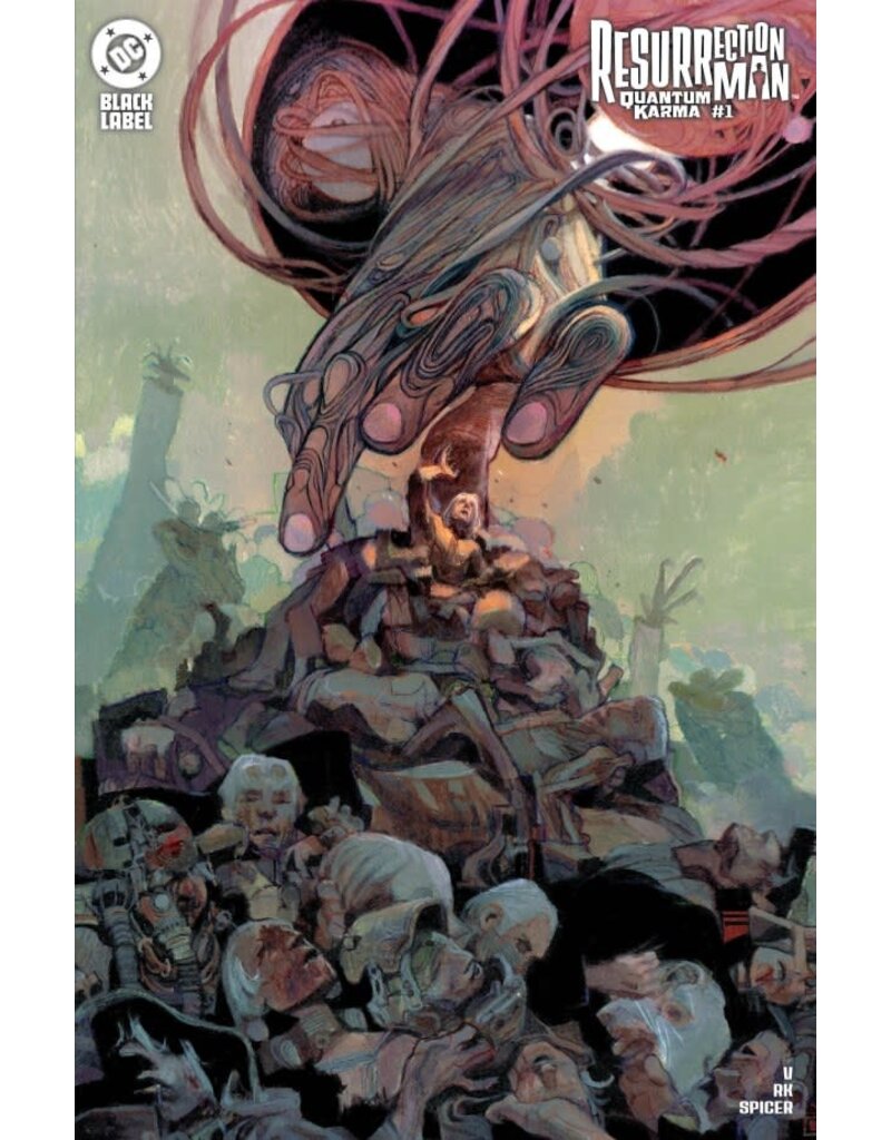 DC COMICS Resurrection Man: Quantum Karma #1 Cover C Anand Radhakrishnan Variant