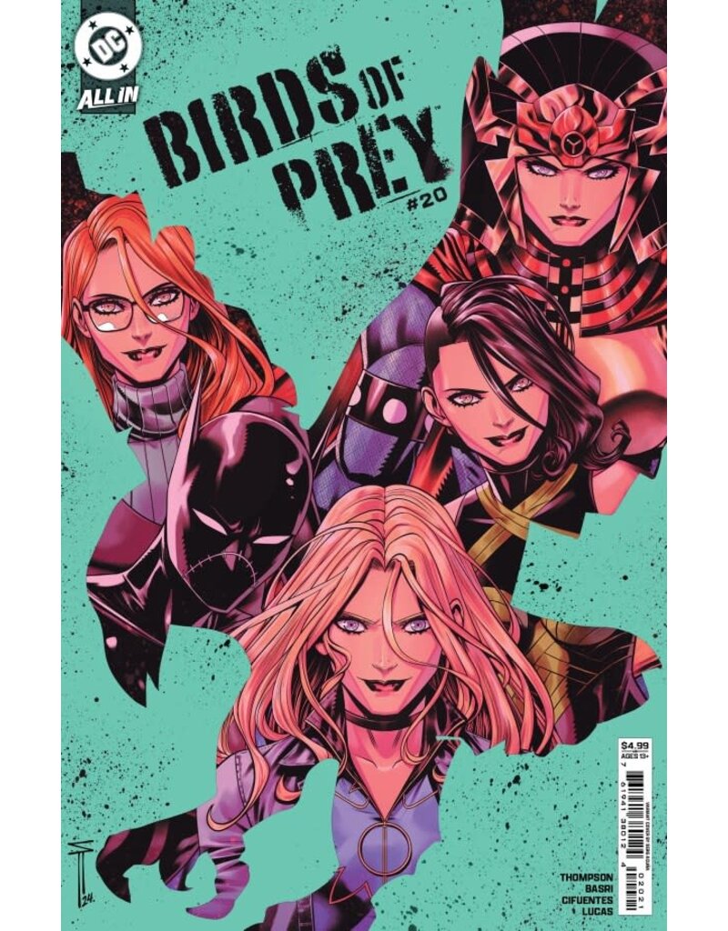 DC COMICS Birds of Prey #20 Cover B Serg Acuña Variant