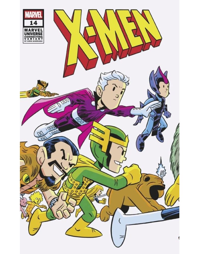Marvel Comics X-Men #14 Chris Giarrusso Marvel Universe Wraparound Connecting Variant