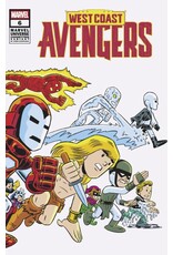 Marvel Comics West Coast Avengers #6 Chris Giarrusso Marvel Universe Wraparound Connecting Variant