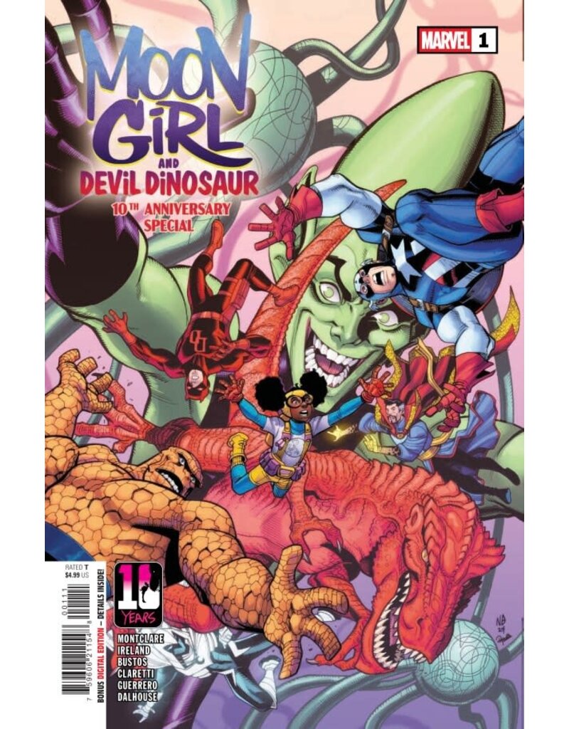 Marvel Comics Moon Girl & Devil Dinosaur 10th Anniversary Special #1