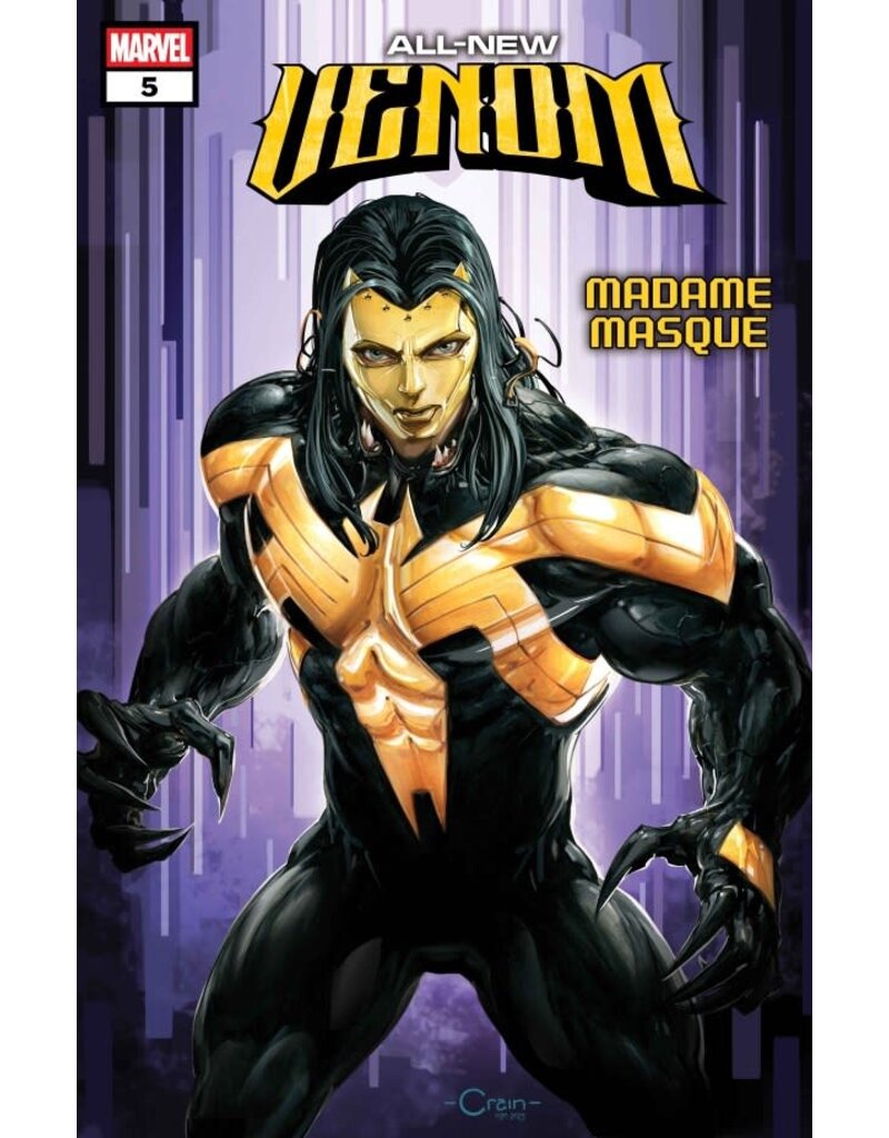 Marvel Comics All-New Venom #5 Clayton Crain Suspect A Variant