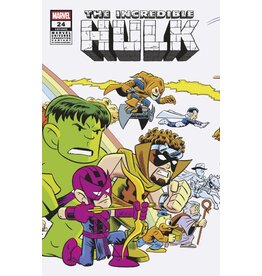 Marvel Comics The Incredible Hulk #24 Chris Giarrusso Marvel Universe Wraparound Connecting Variant