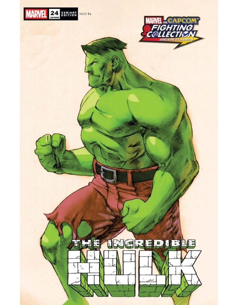 Marvel Comics The Incredible Hulk #24 Bengus Marvel vs. Capcom Variant