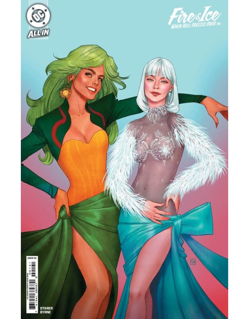 DC COMICS Fire & Ice: When Hell Freezes Over #1 Cover D 1:25 Kevin Wada Variant