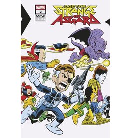 Marvel Comics Doctor Strange of Asgard #2 Chris Giarrusso Marvel Universe Wraparound Connecting Variant