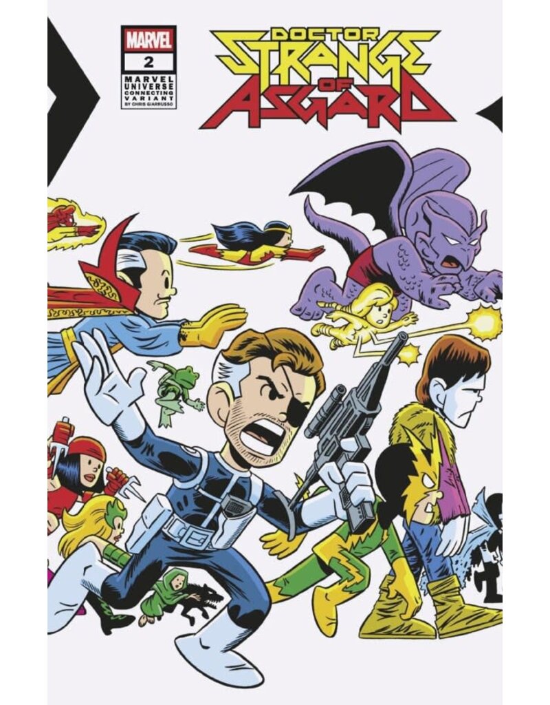 Marvel Comics Doctor Strange of Asgard #2 Chris Giarrusso Marvel Universe Wraparound Connecting Variant